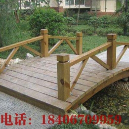 防腐木拱桥