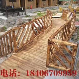 防腐木拱桥制作