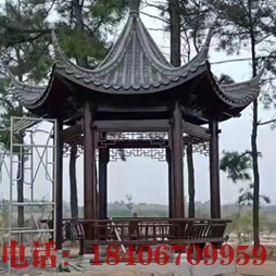 防腐木凉亭